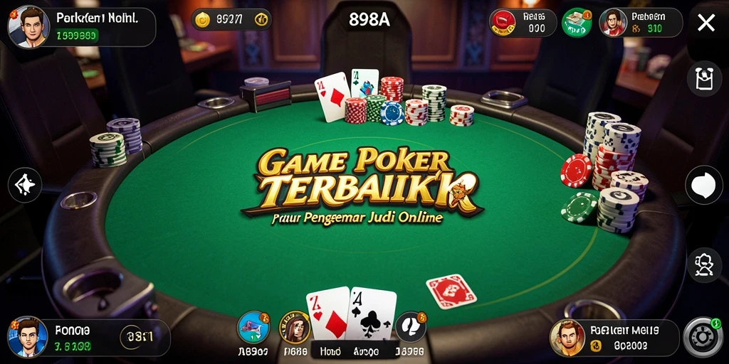 Tangkap momen seru dalam permainan poker di 898A.