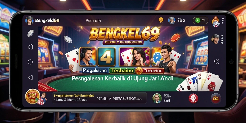 Tampilan gameplay BENGKEL69 dengan grafis menawan di layar smartphone.