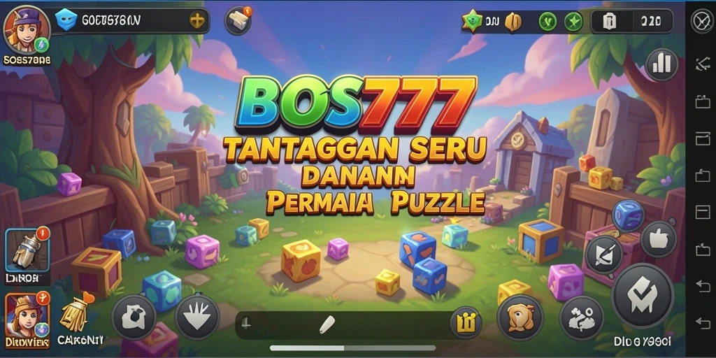 Screenshot gameplay BOS777 dengan tantangan puzzle yang menarik.