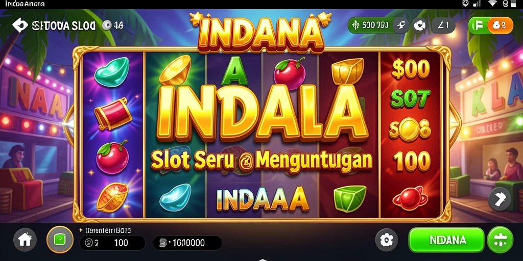 Gameplay menegangkan dan seru di INDAAA dengan slot yang beragam.