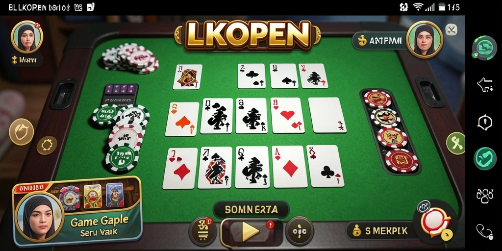 Tampilan gameplay LKOPEN yang seru dan interaktif.