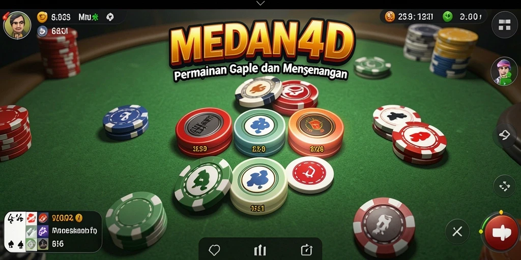 Tampilan gameplay seru di MEDAN4D dengan teman-teman.