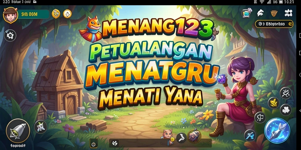 Tangkapan layar MENANG123 menampilkan gameplay yang mendebarkan dan lingkungan yang indah.