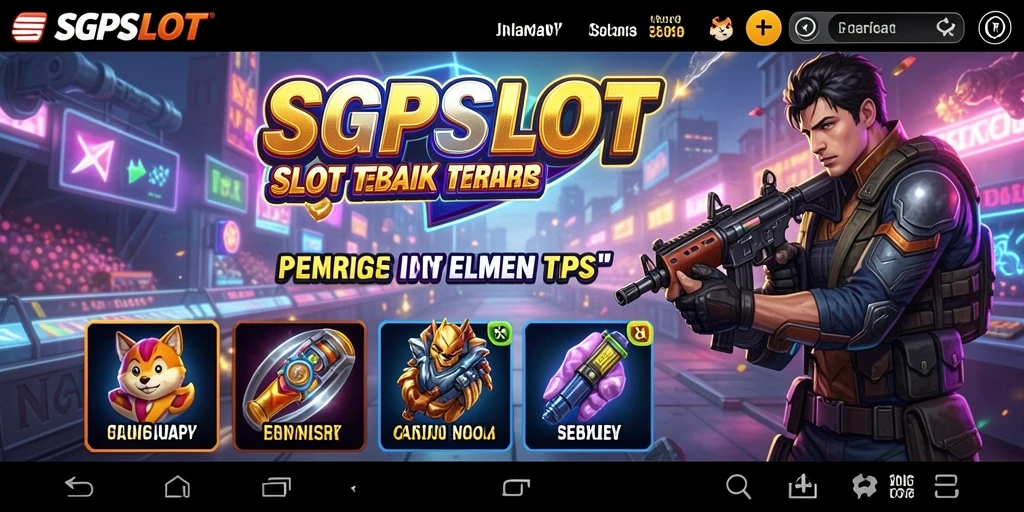 Gameplay seru SGPSLOT dengan elemen TPS menarik.