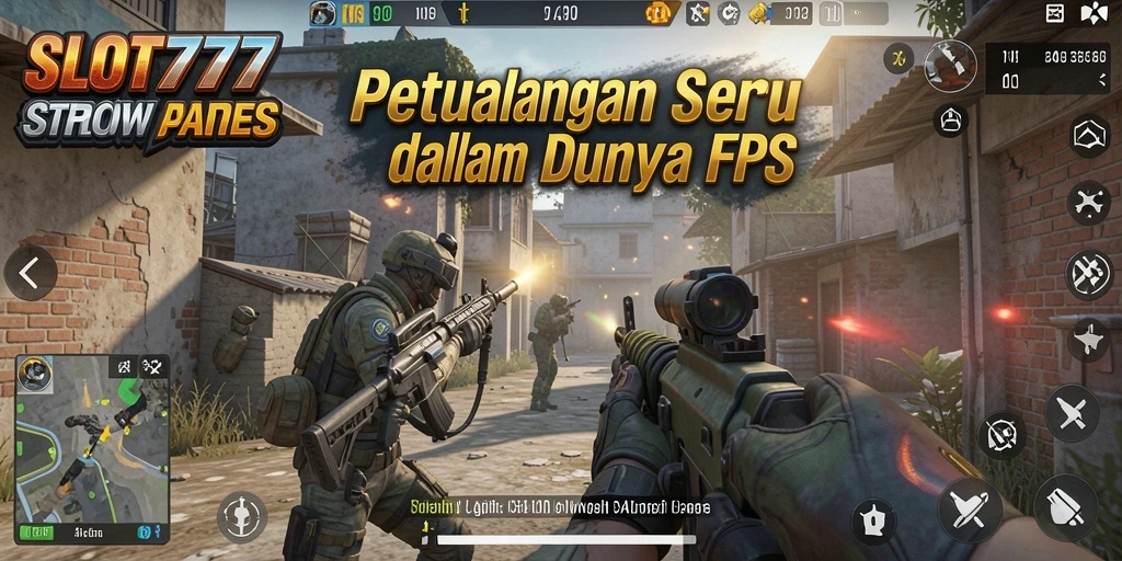Tangkapan layar menunjukkan aksi mendebarkan di SLOT777.