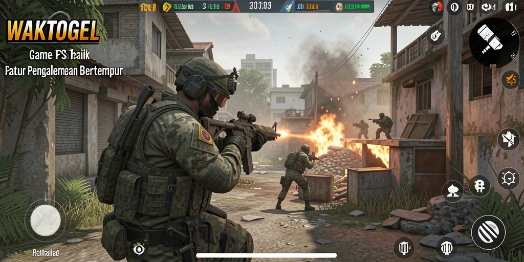 Gameplay seru WAKTOGEL dengan grafis menakjubkan.